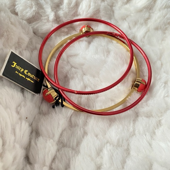 Juicy Couture Gold Tone 3-pieces Bangle  Bracelet NWT - Picture 11 of 11